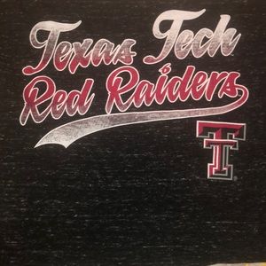Black Texas Tech T-shirt (Long-sleeve)